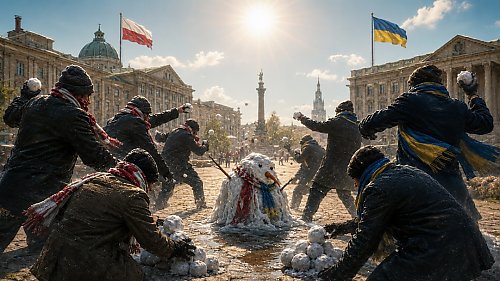 [OKIEM TYGODNIKA] Śnieżne party, czyli polityczne lepienie bałwana
