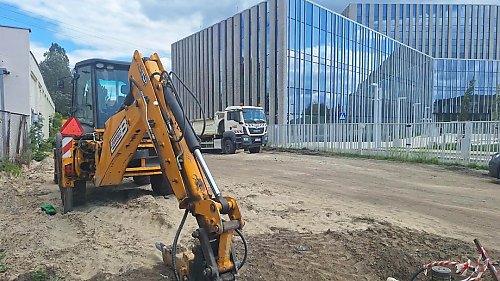 Nowe ulice przy Akademii Muzycznej nabierają kształtu. Inwestycja za 12 mln zł łapie opóźnienie