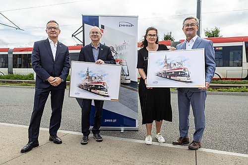 PESA zbuduje dla Gdańska najdłuższe tramwaje w Polsce. Umowa podpisana