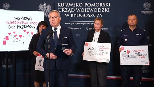 Kujawsko-Pomorskie przeciw przemocy wobec dzieci. „Nie zawsze pozostawia ślady”