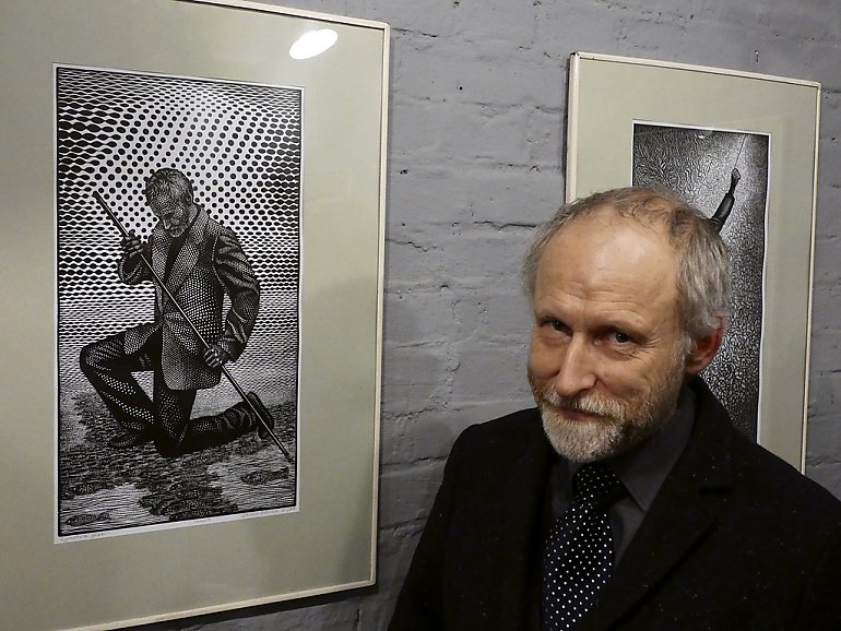 Galeria Autorska świętowała 62. urodziny Jacka Solińskiego. Wystawa „Prognoza pamięci”