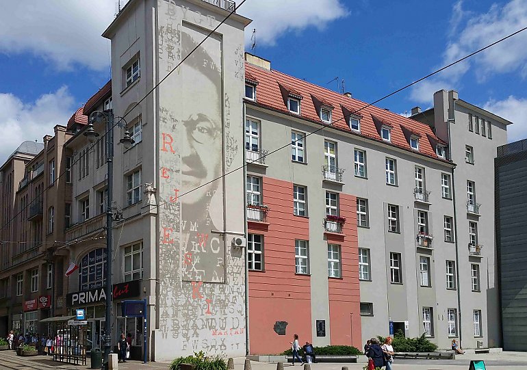 Na Gdańskiej powstanie mural upamiętniający Mariana Rejewskiego