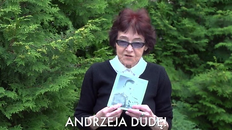 Córka rotmistrza Pileckiego popiera Andrzeja Dudę. 