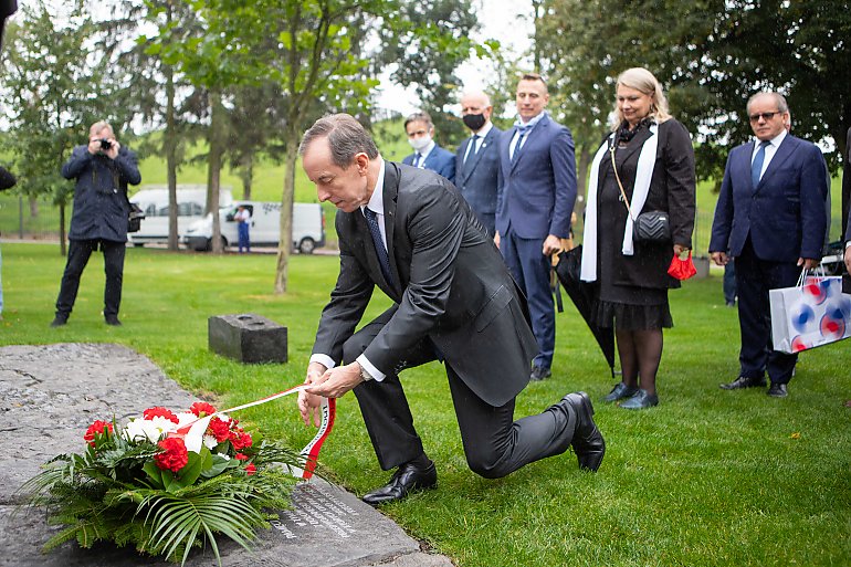 Upamiętnili pomordowanych. Wojewódzkie obchody 81. rocznicy Zbrodni Pomorskiej