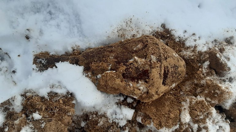Niemiecki granatnik przeciwpancerny znaleziony pod Więcborkiem