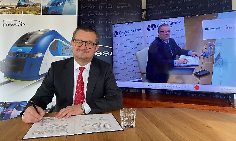 PESA dostarczy pojazdy dla Ceskich Drah, umowa podpisana!
