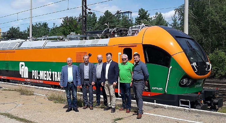 Pesa Bydgoszcz przekazała lokomotywę dla POL-Miedź Trans