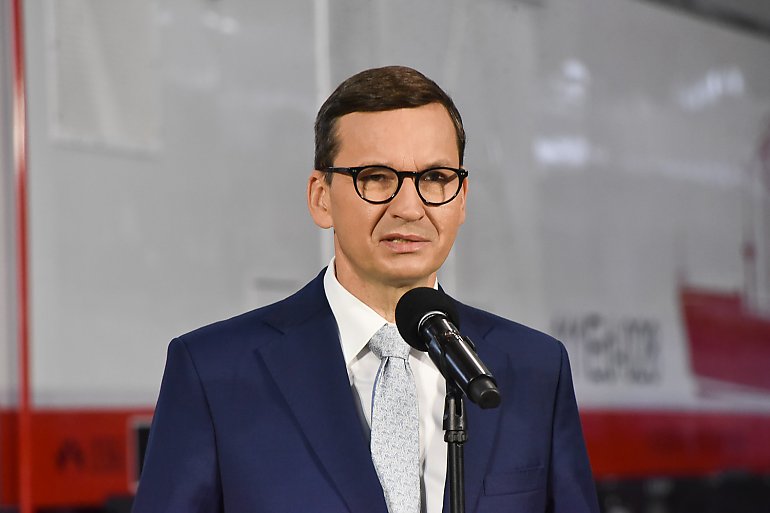 Premier Morawiecki w Bydgoszczy: Pesie groziła upadłość, dzisiaj to diament polskiego przemysłu