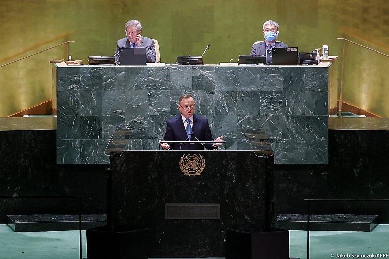 Mocne przemówienie prezydenta na forum ONZ: część ludzkości ma sobie wciąż wiele do zarzucenia