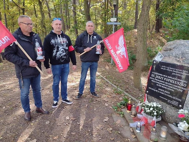 Minęło 37 lat. Ruch Narodowy uczcił męczeńską śmierć bł. ks. Jerzego Popiełuszki