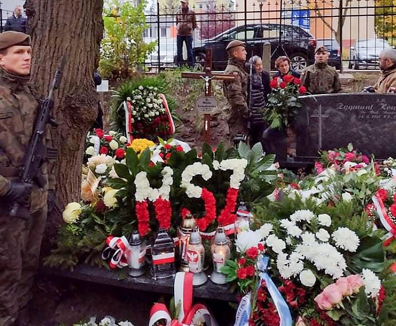 Ostatnie pożegnanie mjr Marii Kowalewskiej. Spoczęła na cmentarzu św. Jerzego [ZDJĘCIA]