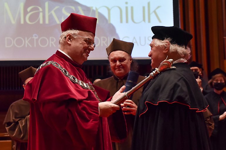 Maestro Jerzy Maksymiuk doktorem honoris causa AM w Bydgoszczy [ZDJĘCIA]