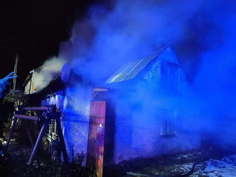 Pożar domu w Osielsku. Zostały jedynie zgliszcza [GALERIA]
