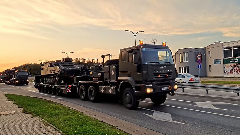 Od 1 maja pojawią się kolumny wojskowe na polskich drogach