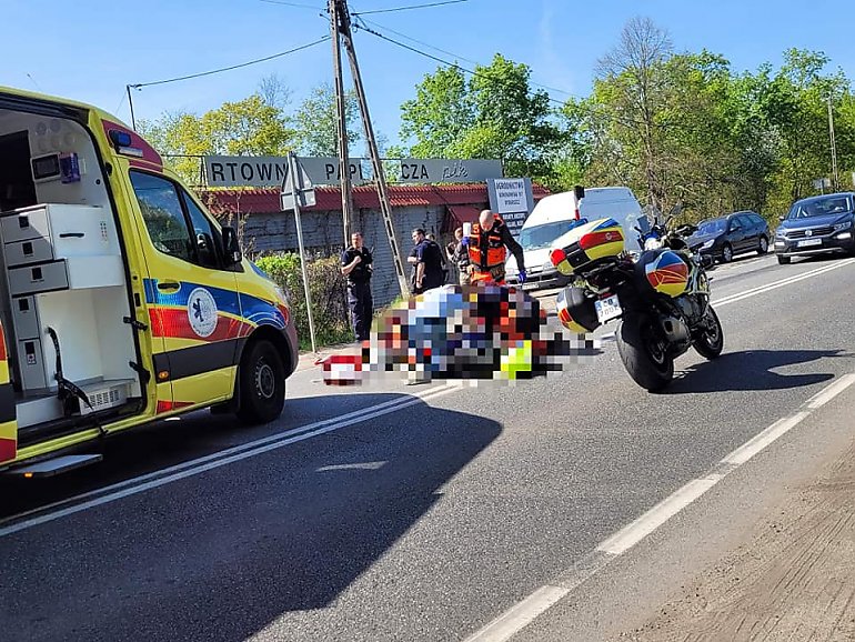 Wypadek na skrzyżowaniu ulic Koronowskiej i Opławiec. Nie żyje jedna osoba