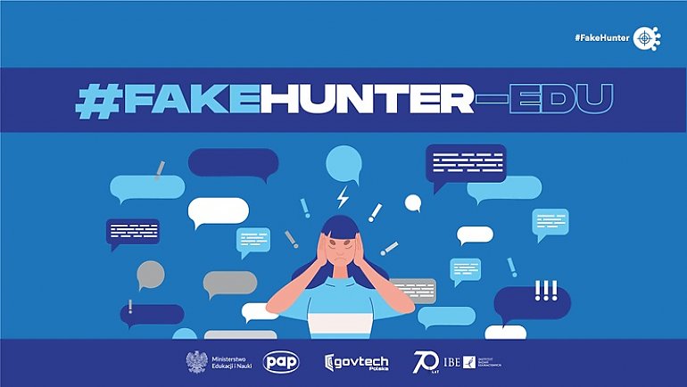 #FakeHunter-Edu – rusza ogólnopolska kampania edukacyjna na temat przeciwdziałania dezinformacji