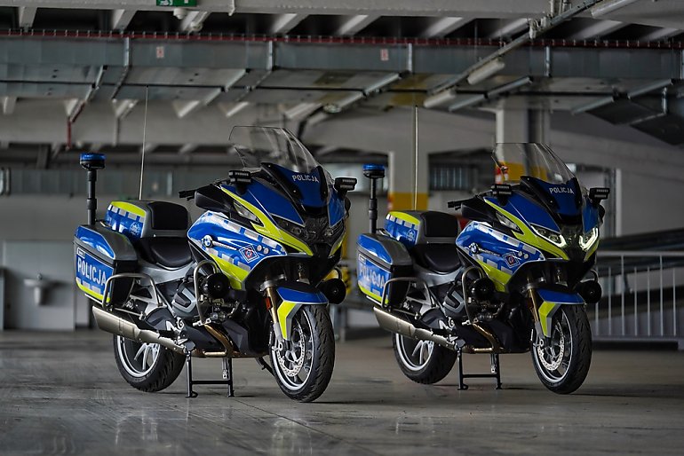 Motocykle w nowej kolorystyce będą służyć bydgoskim policjantom