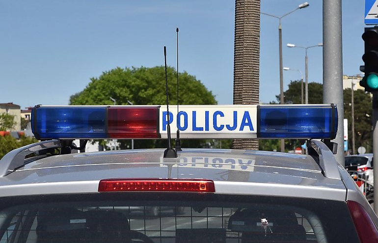 Policja eskortowała trzylatka do szpitala w Bydgoszczy