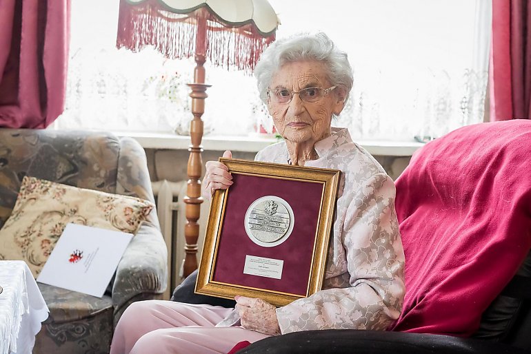 Pani Zofia skończyła 100 lat i zna receptę na długowieczność