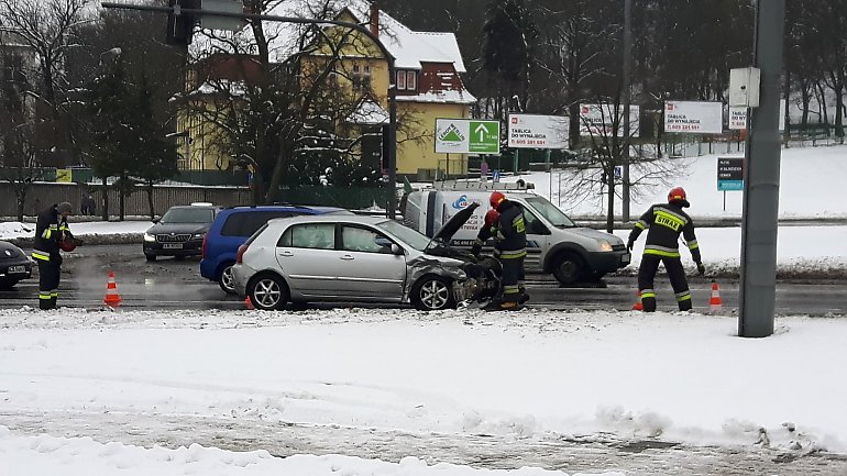 Wypadek na Placu Poznańskim. Są utrudnienia w ruchu