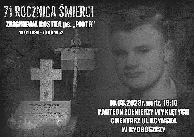  71. rocznica śmierci Zbigniewa Rostka ps. “Piotr”