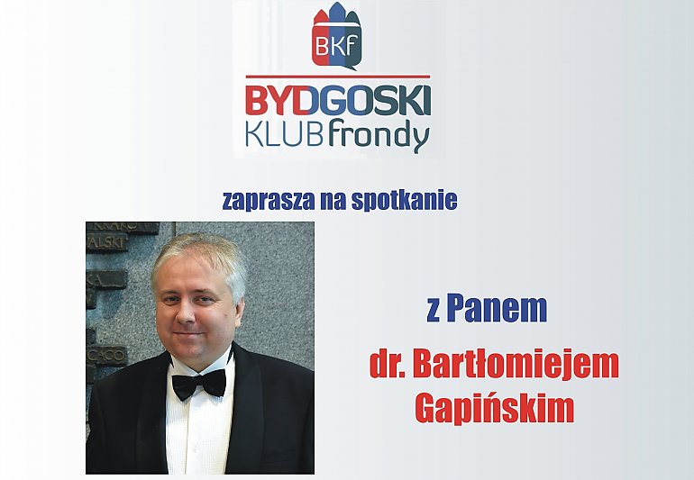 Spotkanie z dr. Bartłomiejem Gapińskim,  autorem książki o Karolu Wojtyle [ZAPOWIEDŹ]