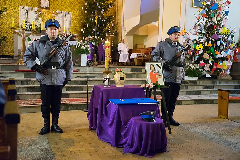 Ostatnie pożegnanie asp. Kingi Kęsik