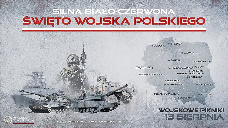 Kujawsko-pomorscy terytorialsi zapraszają na obchody Święta Wojska Polskiego