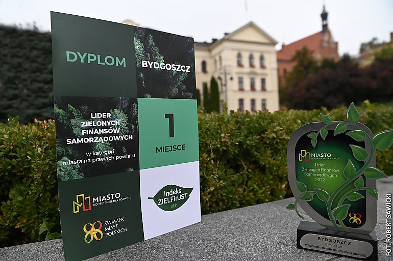 Bydgoszcz liderem Rankingu Zielonych Finansów Samorządowych