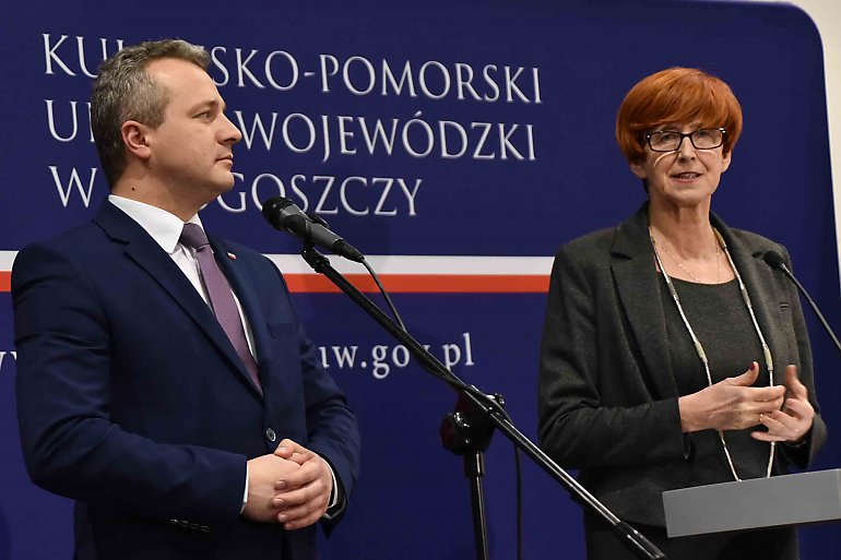Minister Rafalska w Bydgoszczy: Nie ma obaw o wypłacanie emerytur