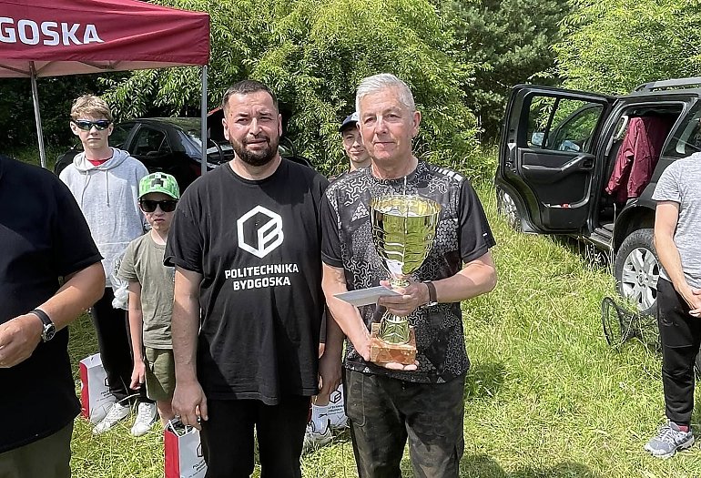 Alfred Kozłowski mistrzem wędkarstwa na Politechnice Bydgoskiej