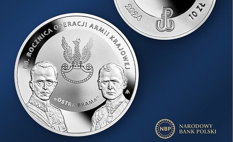 Ostra Brama - nowe monety od Narodowego Banku Polskiego