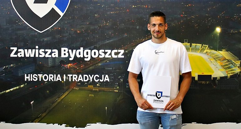 Michał Oczkowski z kontraktem w Zawiszy Bydgoszcz 