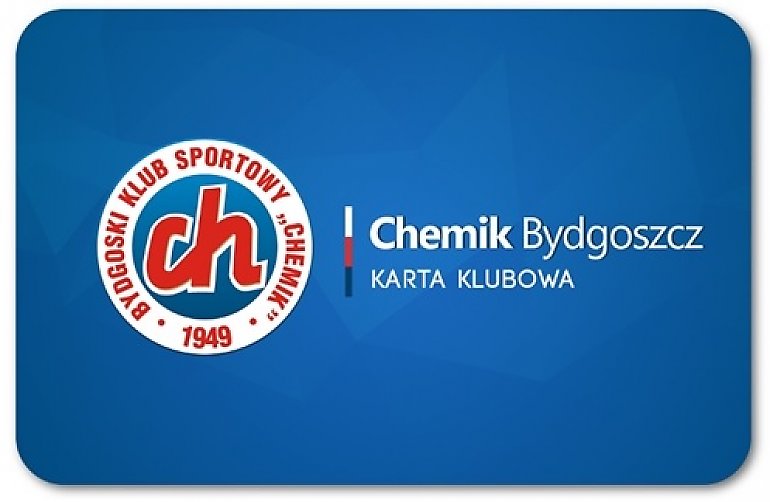 Karta klubowa Chemika Bydgoszcz