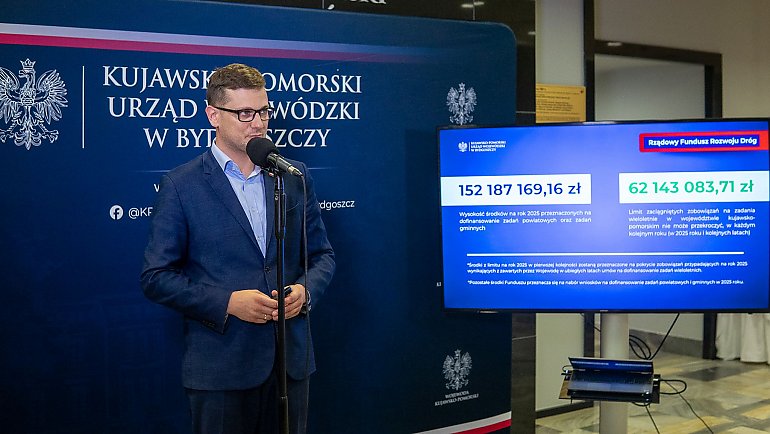 152 miliony na drogi. Wojewoda się cieszy