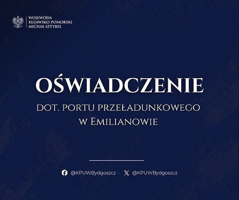 Zaprzeczam i dziękuję za dobre rady [OŚWIADCZENIE WOJEWODY]