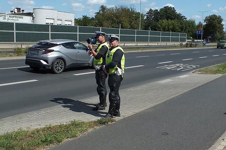 Motocyklowy patrol na ulicach Bydgoszczy - policja podsumowuje 