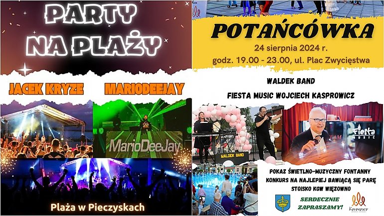 W Koronowie i na plaży potrafią się zabawić [ZAPROSZENIE]