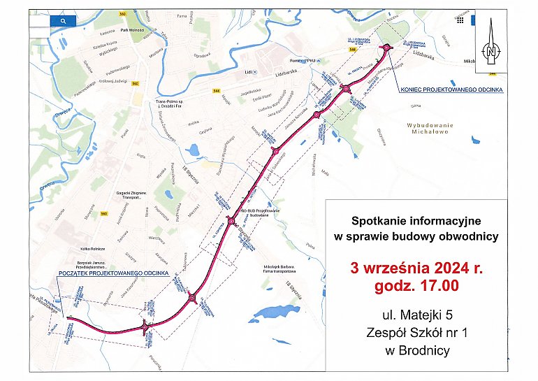 Projekt obwodnicy Brodnicy już jest gotowy