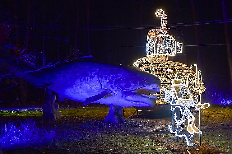 Myślęcinek rozbłyśnie światłami - Lumina Park odpala iluminacje