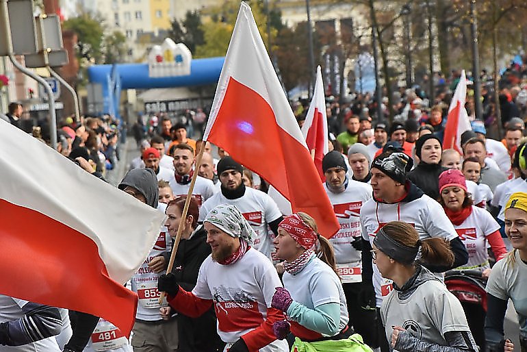 Ostatnie pakiety startowe Bydgoskiego Biegu Niepodległości czekają na chętnych