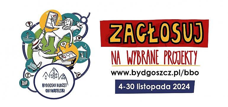 Zaczyna się głosowanie na projekty w Bydgoskim Budżecie Obywatelskim