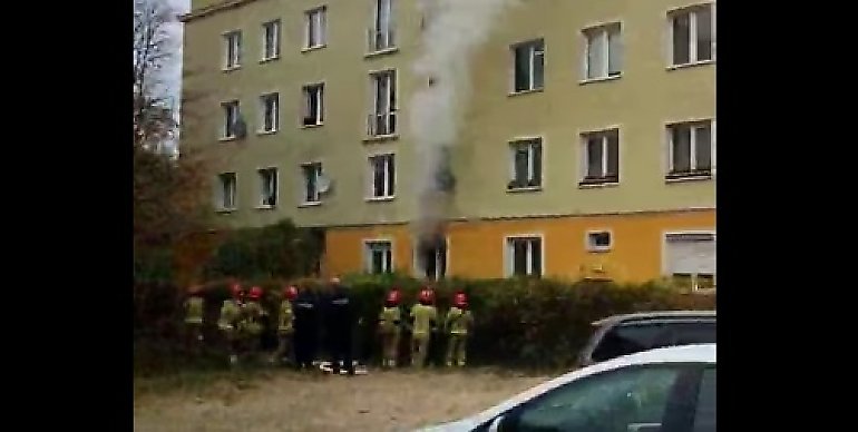 Pożar na Kapuściskach. Jest osoba poszkodowana [Z OSTATNIEJ CHWILI]