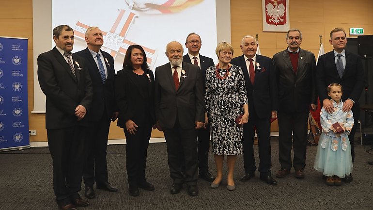 Bohaterowie Wolności uhonorowani w Bydgoszczy – Krzyż Wolności i Solidarności dla zasłużonych