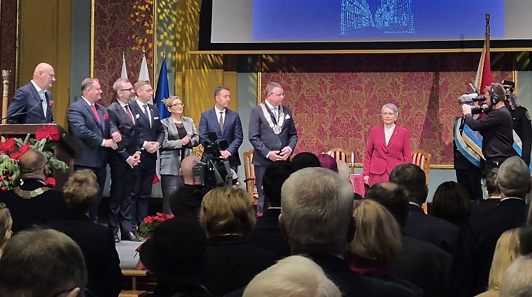 Grześkowiak honorowym obywatelem Torunia