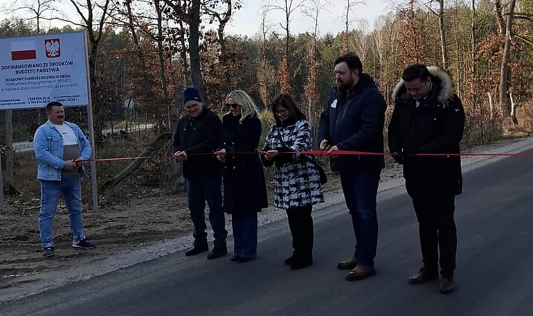 Nowa droga w Sokole Kuźnicy oficjalnie otwarta!