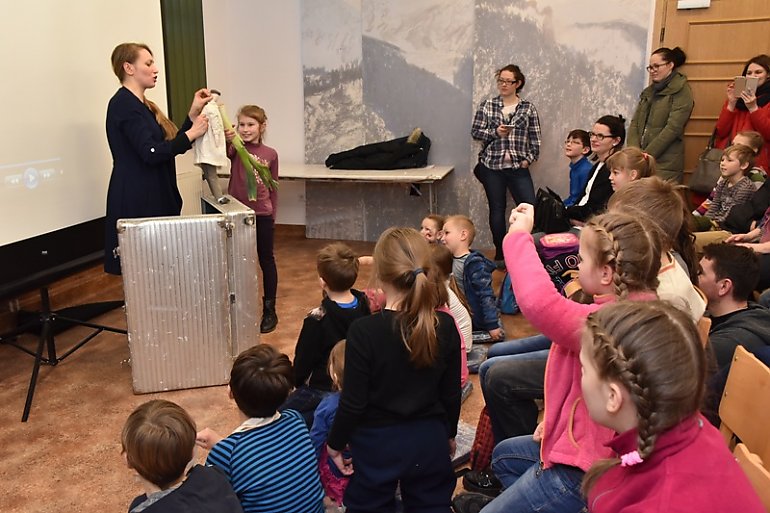 Finał ferii w muzeum. Teatr i wystawa  [ZDJĘCIA]