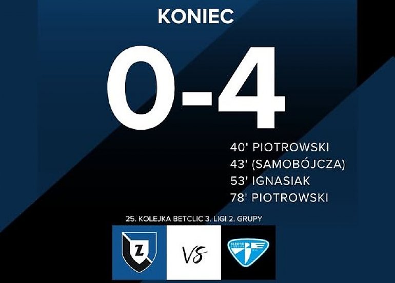 Zawisza przegrał. Koniec marzeń o awansie