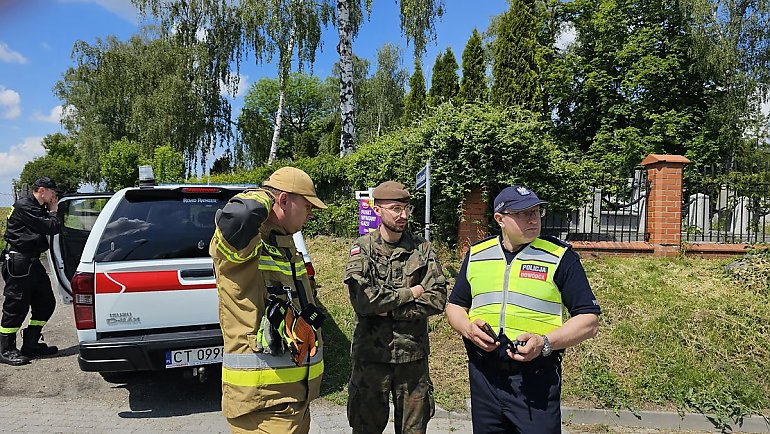 Alarm powodziowy w Nieszawie! Policja, Straż Pożarna i Wojsko ćwiczyły scenariusz grozy