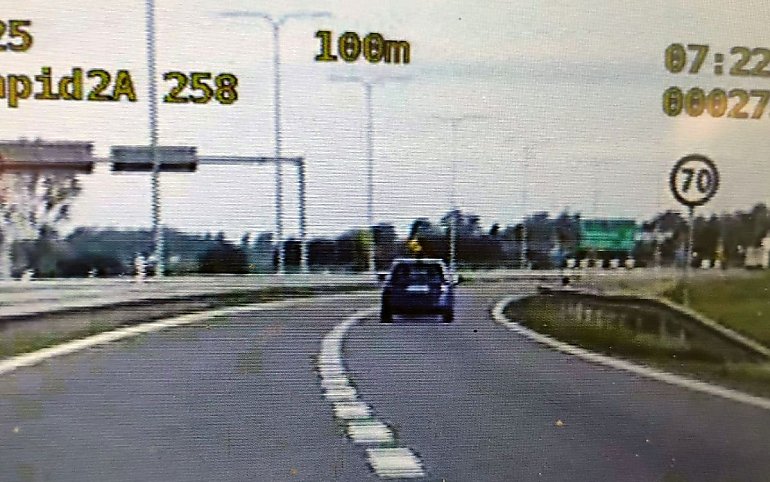 Pędził 123 km/h na „70”! Policjanci z grupy SPEED nie mieli litości